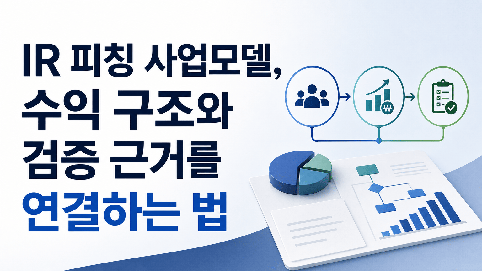 IR 피칭 사업모델, 수익 구조와 검증 근거를 연결하는 법